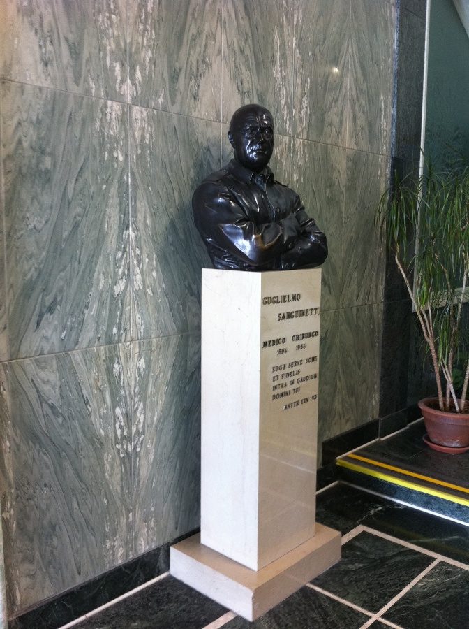 Guglielmo Sanguinetti S Bust